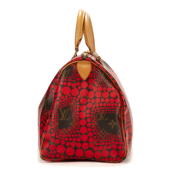 Louis Vuitton Ltd. Ed. Yayoi Kusama Infinity Dots Speedy 30 - Picture 5 of 9